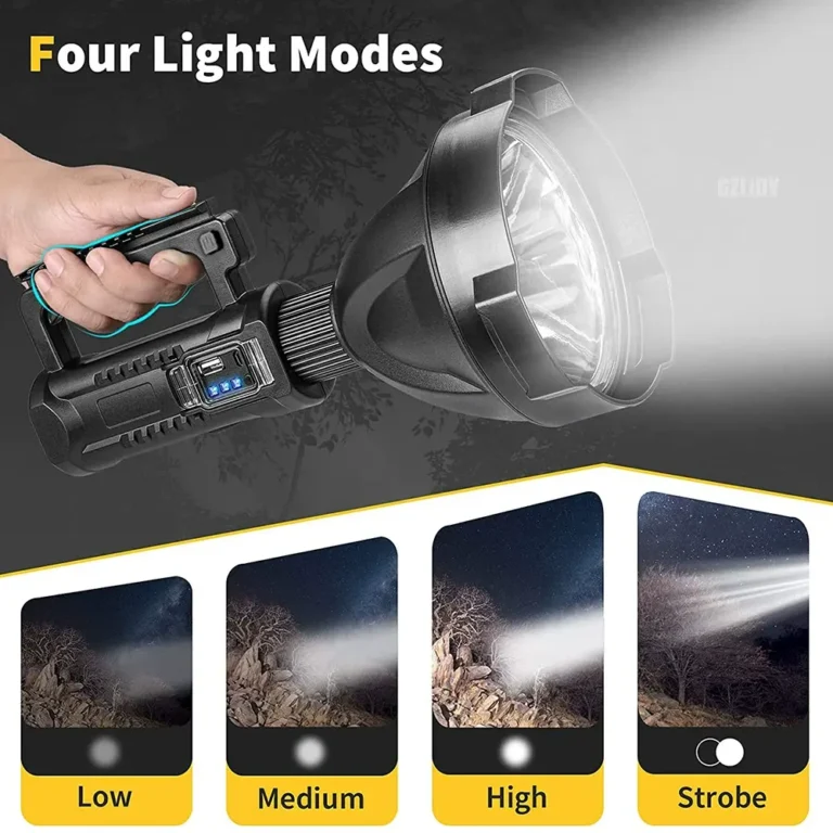 Wholesale CNC machined aluminum alloy flashlight, high lumen multi-mode waterproof portable outdoor torch from China factory