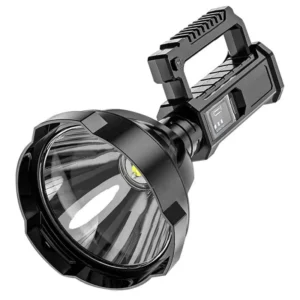 Wholesale rechargeable outdoor flashlight from China factory, high lumen, IP44 waterproof for camping and work inspection 