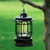 Hb7eedcd562684a4ab58fa045abd72c7ck USB Rechargeable Waterproof Camping Light - Retro Outdoor Tent Lamp for Camping & Events