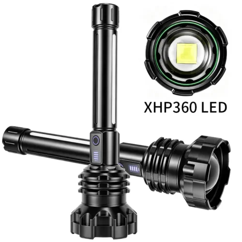 18d8706e7d884dfd3b27905f23294c13 Multi-light-source side-lit, ultra-high-lumen, high-capacity, high-intensity torch