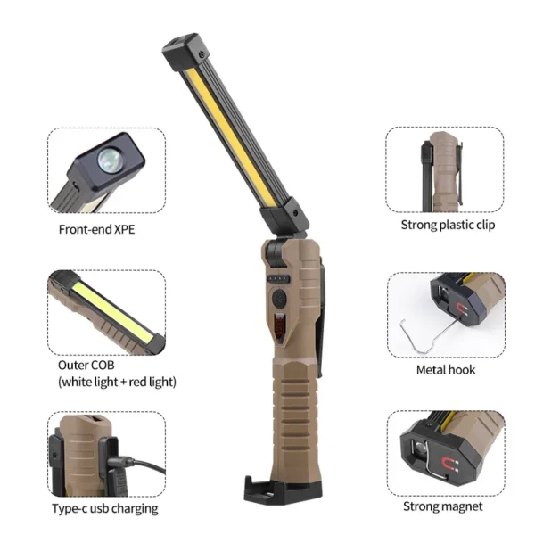 Portable work light
