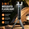 New LED High‑Power Flashlight With Magnet & Tripod, Mosquito Repellent Camping Light, Type‑C Rechargeable COB Ambient Lamp
