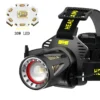 4d7a9104633d5f8e0773d00e849e826a New Rechargeable Outdoor Multi-Function Headlamp