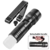 New XHP90+COB Multi‑Source Flashlight, Digital Display High‑Power Detachable Handheld Work Light Multi‑Function Torch