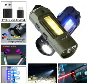 6737ca533b181d1be316bbd2b0c12236 Mini keyring magnetic pen holder, speaker and outdoor charging torch