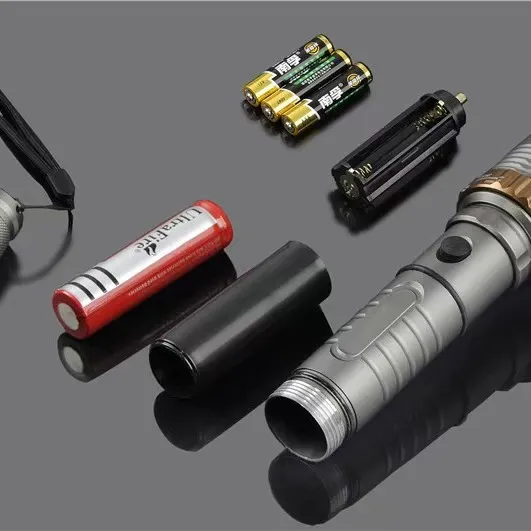 Multifunctional Outdoor Flashlight with High-Intensity Lighting and Charging Capability