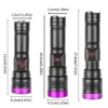 New UV365 Black‑Filter Ultraviolet Flashlight, High‑Power Zoomable UV Light for Identification, Detection & Anti‑Counterfeiting