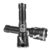 Custom XHP360 High‑Power Flashlight, Digital Power Display With Output, 30W Long‑Range Torch