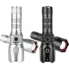 New XHP160 Super Bright Focusing Flashlight, Type‑C Charging 30W White Laser High‑Power Long‑Range Flashlight