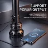 Multi-light-source side-lit, ultra-high-lumen, high-capacity, high-intensity torch