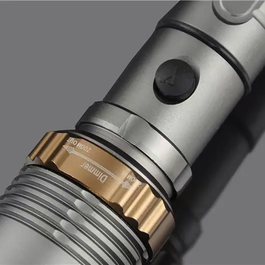Multifunctional Outdoor Flashlight with High-Intensity Lighting and Charging Capability