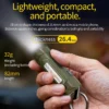 Mini keyring magnetic pen holder, speaker and outdoor charging torch