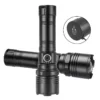 30W LED White Laser Long‑Range Flashlight, XHP70 High‑Power Torch With Magnet, Multi‑Function Camping Light