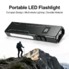 Outdoor Portable Rechargeable EDC Flashlight Wholesale OEM Custom Logo