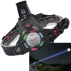 New 30W White Laser Long-Lasting Fluorescent Strip Retractable Zoom Outdoor Fishing Headlamp