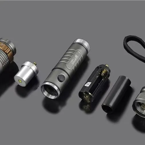 Multifunctional Outdoor Flashlight with High-Intensity Lighting and Charging Capability