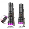 New UV365 Black‑Filter Ultraviolet Flashlight, High‑Power Zoomable UV Light for Identification, Detection & Anti‑Counterfeiting