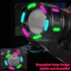 New 30W White Laser Long-Lasting Fluorescent Strip Retractable Zoom Outdoor Fishing Headlamp