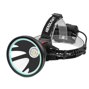 ef1db00934b9c92ac63059ac95e62e3b High-intensity head torch with USB charging and inductive charging, aluminium reflector
