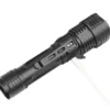 New XPE 4‑Color Tactical High‑Power Flashlight, USB Rechargeable White Red Green UV Light Torch