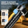 New LED High‑Power Flashlight With Magnet & Tripod, Mosquito Repellent Camping Light, Type‑C Rechargeable COB Ambient Lamp