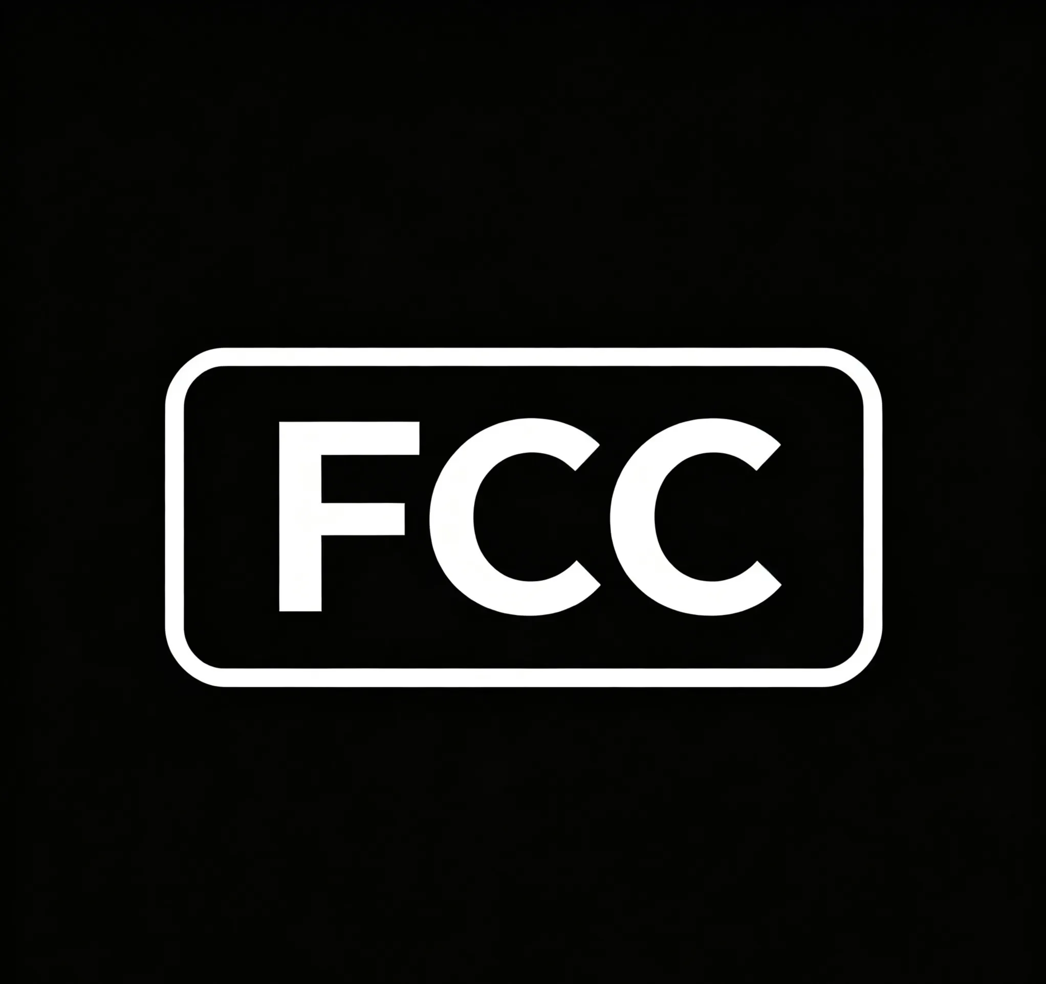 FCC certification logo for flashlight