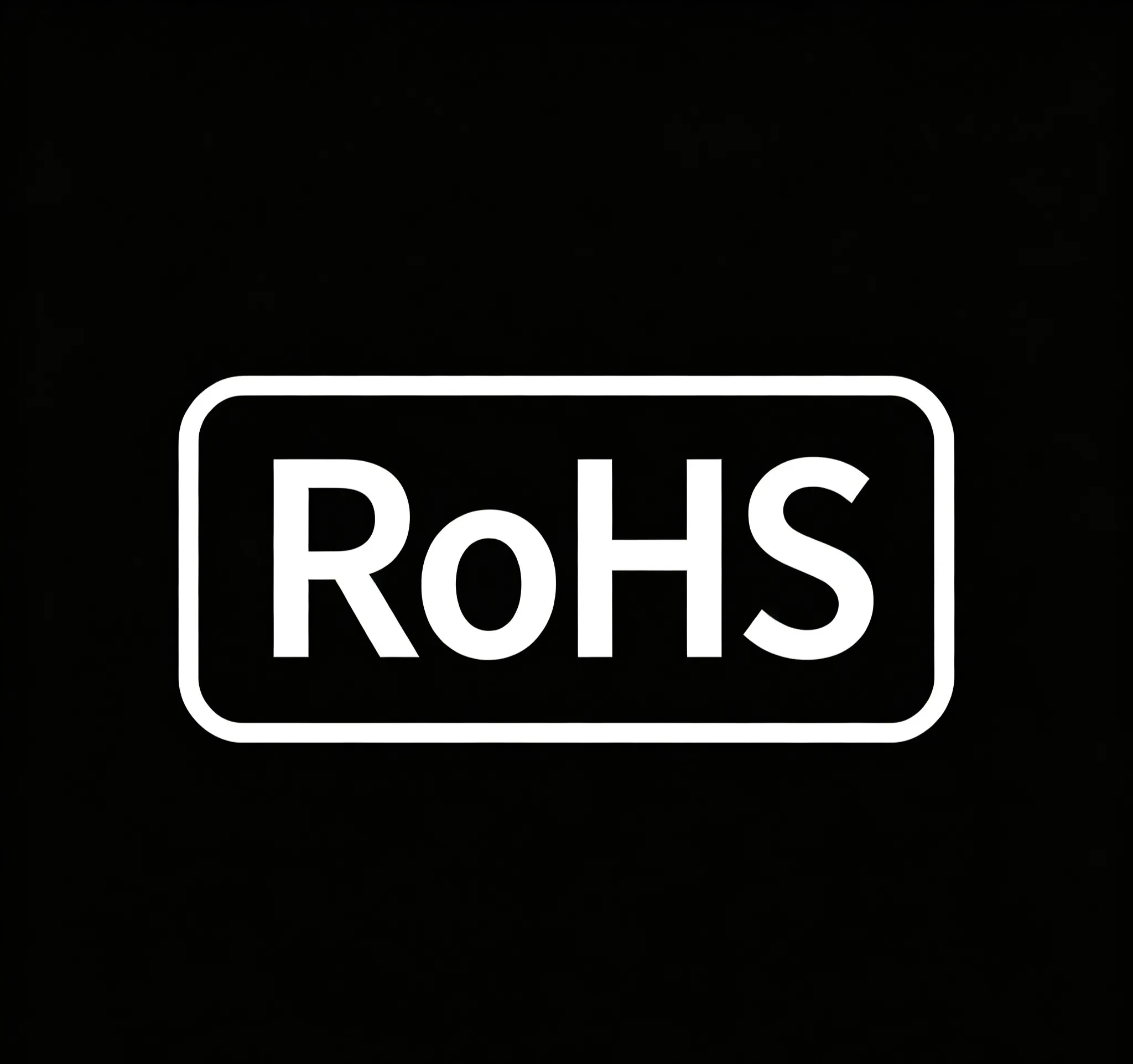 RoHS certification logo for flashlight