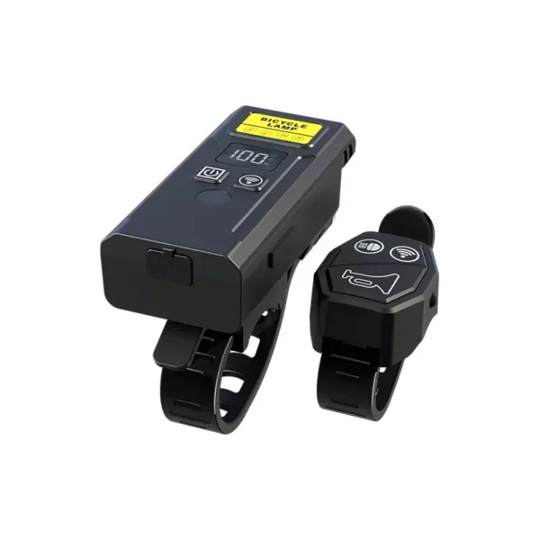 14788fc5df7076afeb0ec5cbc6b0ed60 New Smart Light-Sensing Bicycle Light for Night-Time Use: Remote-Controlled with Horn, Digital Display and USB Charging