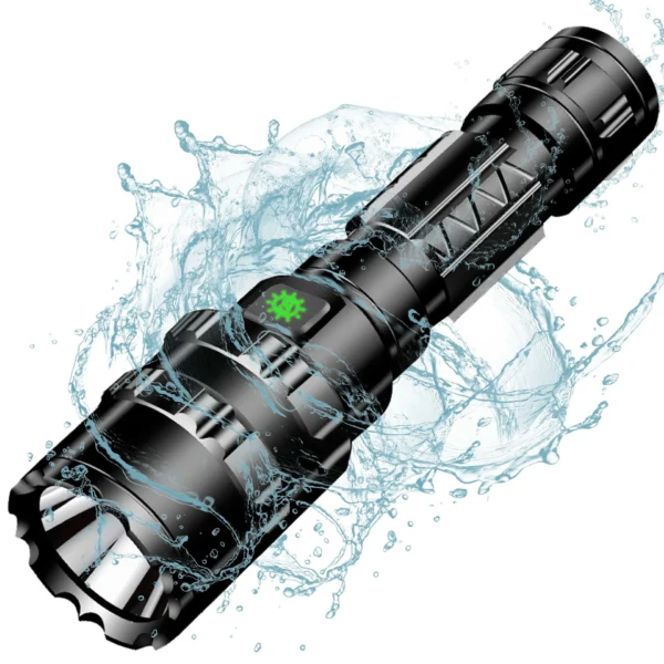1d72259602e889ba432ed9dba9044a6d USB-Rechargeable Flashlight: Long-Range, Mini, Waterproof, Rechargeable, Outdoor, Night Cycling, LED High-Intensity Flashlight
