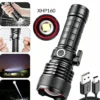 2afa880fb7029c8ccb2b1ebc74a63cf7 New XHP160 Ultra-Bright Spot-Beam Torch: Type-C Rechargeable High-Intensity Torch with Window-Breaking Hammer – Multifunctional Torch