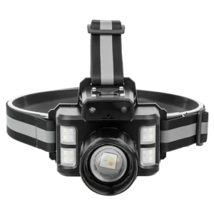 New Three-light-source High-brightness Long-endurance Headlamp for Outdoor Use