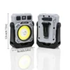 Multifunctional LED Work Light Strip with Hook, Magnet and Rotating Head for Outdoor Camping