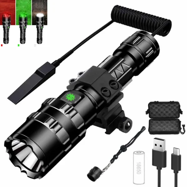 66b0a9f401db0a5bcb572bc0dc632f03 USB-Rechargeable Flashlight: Long-Range, Mini, Waterproof, Rechargeable, Outdoor, Night Cycling, LED High-Intensity Flashlight