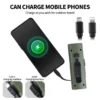 711b17661fd7c486388e64fa5444bd96 New Multi-Functional Power Bank LED Bicycle Light with Built-in Charging Cable – High-Intensity Light for Outdoor Cycling