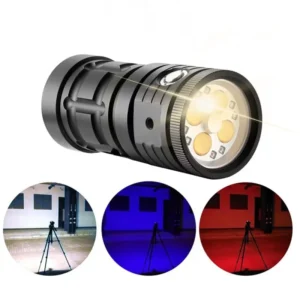 75c25ca6703241c8ab95cfee7d3714db New Model Diving Light: Multi-Source White, Red, Blue and Purple Light Lens Photography Torch – USB Multi-Function