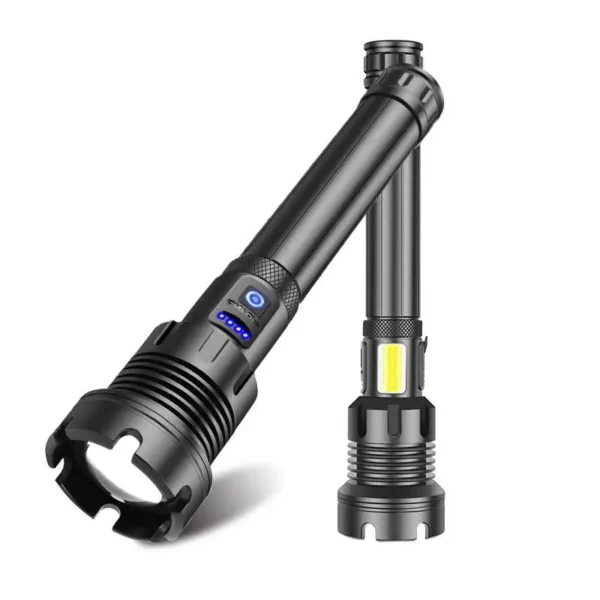 78e7296ca36275e34587cb83bbeeec60 New XHP160+COB Red and White High-Intensity Torch; Long-Body XHP90 USB-Rechargeable High-Intensity Torch