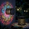 RGB Mandala Solar Fence Lights
