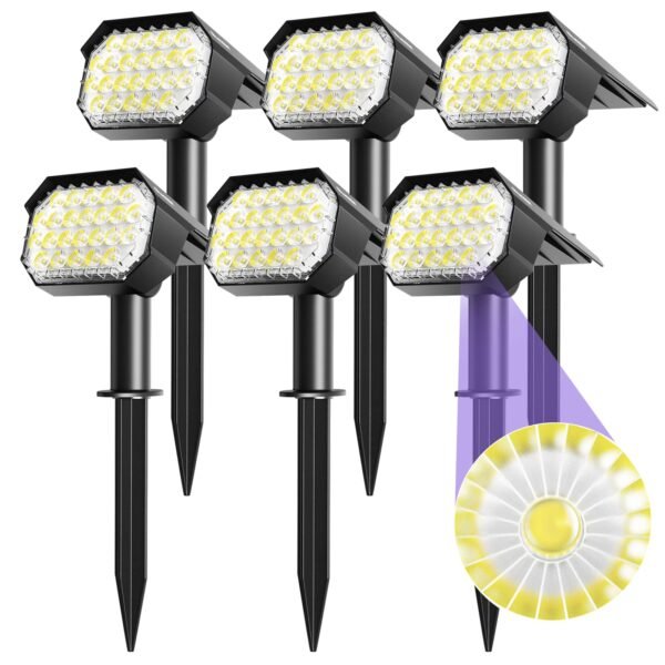 H93b9e30350d6448789fd3471803813ecn Northland Cold White IP65 Waterproof Outdoor Luces Exteriores Solar Landscape Lawn Led Spot Light Adjustable Solar Garden Light