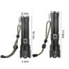 XHP 70 XHP 90 Linterna Led Flashlight High Lumens 100000LM Super Bright Focus Torch Light Tactical Flash Light