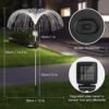 Hcebce23ee3eb498ab847f25b6678aedbj Solar Waterproof Fiber Optic Jellyfish Led Lights Plug-in Lawn Garden Decorative Lights