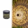 7color Solar Datura Lights Garden Decoration Christmas Halloween Party Courtyard Decoration Solar Garden Wall Light
