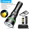 a5b94b574bc1fed8c1d4621d035ceacd New P70.2 Diving Torch: High-intensity, long-range LED torch for beachcombing, night diving and emergency underwater lighting