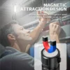 b65903adca167308224d0f59a688ca33 New White Laser LED Flashlight with Built-in Battery, RGB Side Light Strip, Magnets – Compact, Lightweight and Multifunctional High-Intensity Flashlight