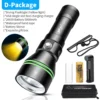 cbf5602cd0daacbdc1c9aaf68e8ec0f7 New P70.2 Diving Torch: High-intensity, long-range LED torch for beachcombing, night diving and emergency underwater lighting