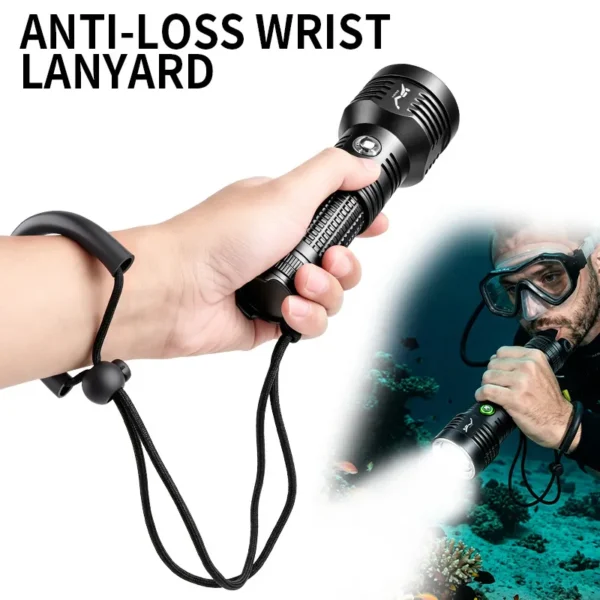 d63c41917dd86c26f4f60f98d1464b66 New XHP70 High-Intensity Diving Torch: Amphibious, Fixed-Focus, High-Power, Magnet-Mounted Torch
