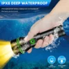 e2b5b3fb9bd78e91374fc896f80bef71 New P70.2 Diving Torch: High-intensity, long-range LED torch for beachcombing, night diving and emergency underwater lighting