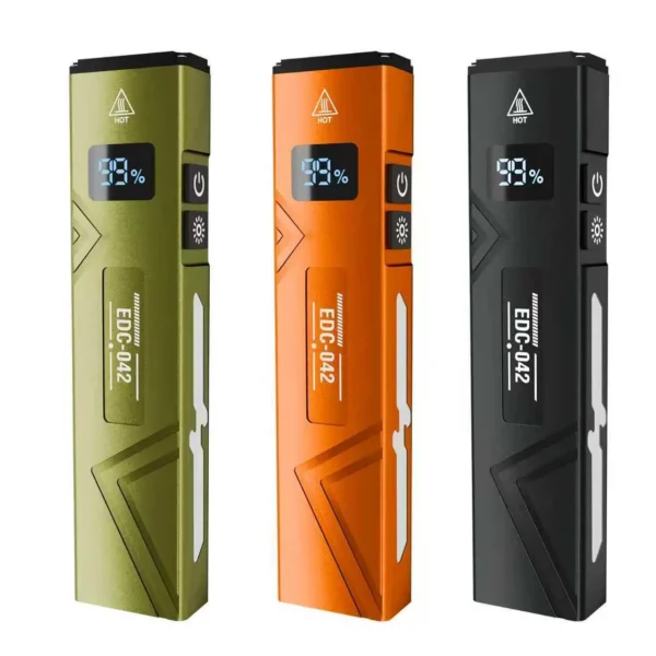 e3fb4d5f9ad0b2b7f279b6a6645c27cf New Aviation-Grade Aluminium Alloy EDC Tactical Torch: USB-C Fast Charging, Magnetic Clip, Waterproof, Portable Torch