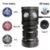 New Model Diving Light: Multi-Source White, Red, Blue and Purple Light Lens Photography Torch – USB Multi-Function